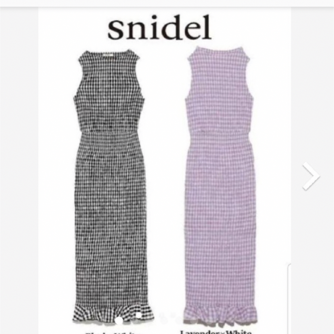 SNIDEL(スナイデル)のsnidel ワンピース ロング レディースのワンピース(ロングワンピース/マキシワンピース)の商品写真