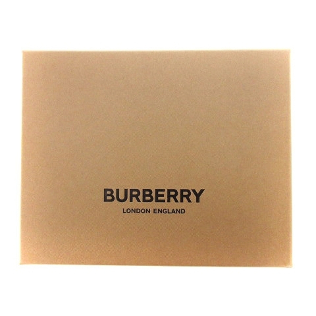 BURBERRY - バーバリー 23AW カードケース チェック ロゴ レザー