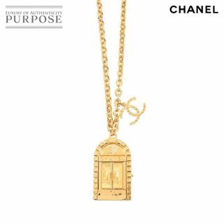 シャネル(CHANEL)の未使用 展示品 シャネル CHANEL 扉モチーフ ココマーク ネックレス ゴールド B22A AB8653 アクセサリー VLP 90198468(ネックレス)