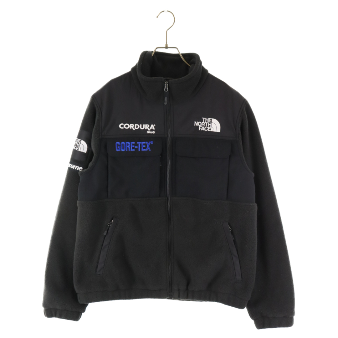 Supreme(シュプリーム)のSUPREME シュプリーム 18AW ×THE NORTH FACE Expedition Fleece Jacket ザノースフェイス エクスペディション ジップアップ フリースジャケット ブルゾン ブラック NL71809I メンズのジャケット/アウター(フライトジャケット)の商品写真