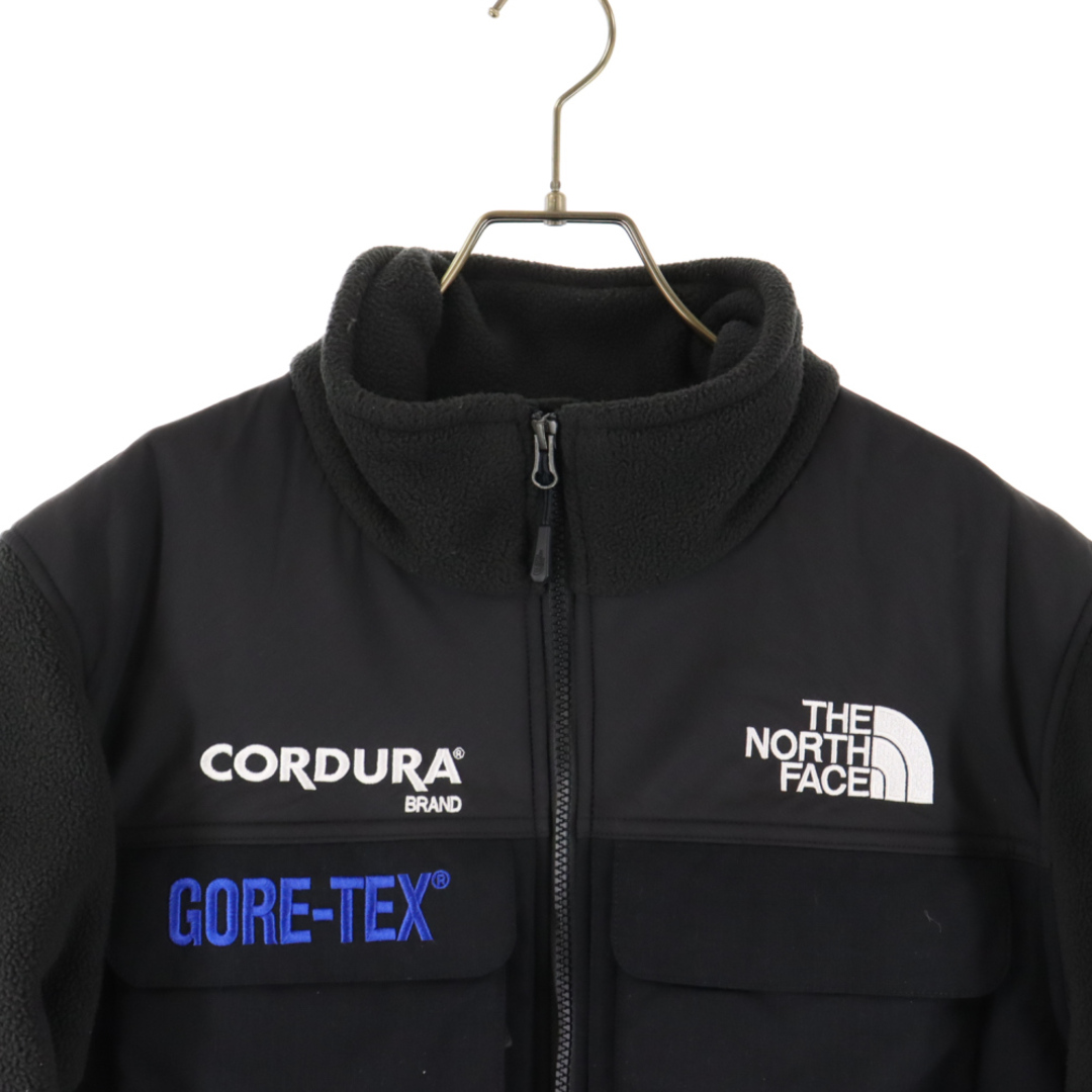 SUPREME シュプリーム 18AW ×THE NORTH FACE Expedition Fleece Jacket ザノースフェイス  エクスペディション ジップアップ フリースジャケット ブルゾン ブラック NL71809I