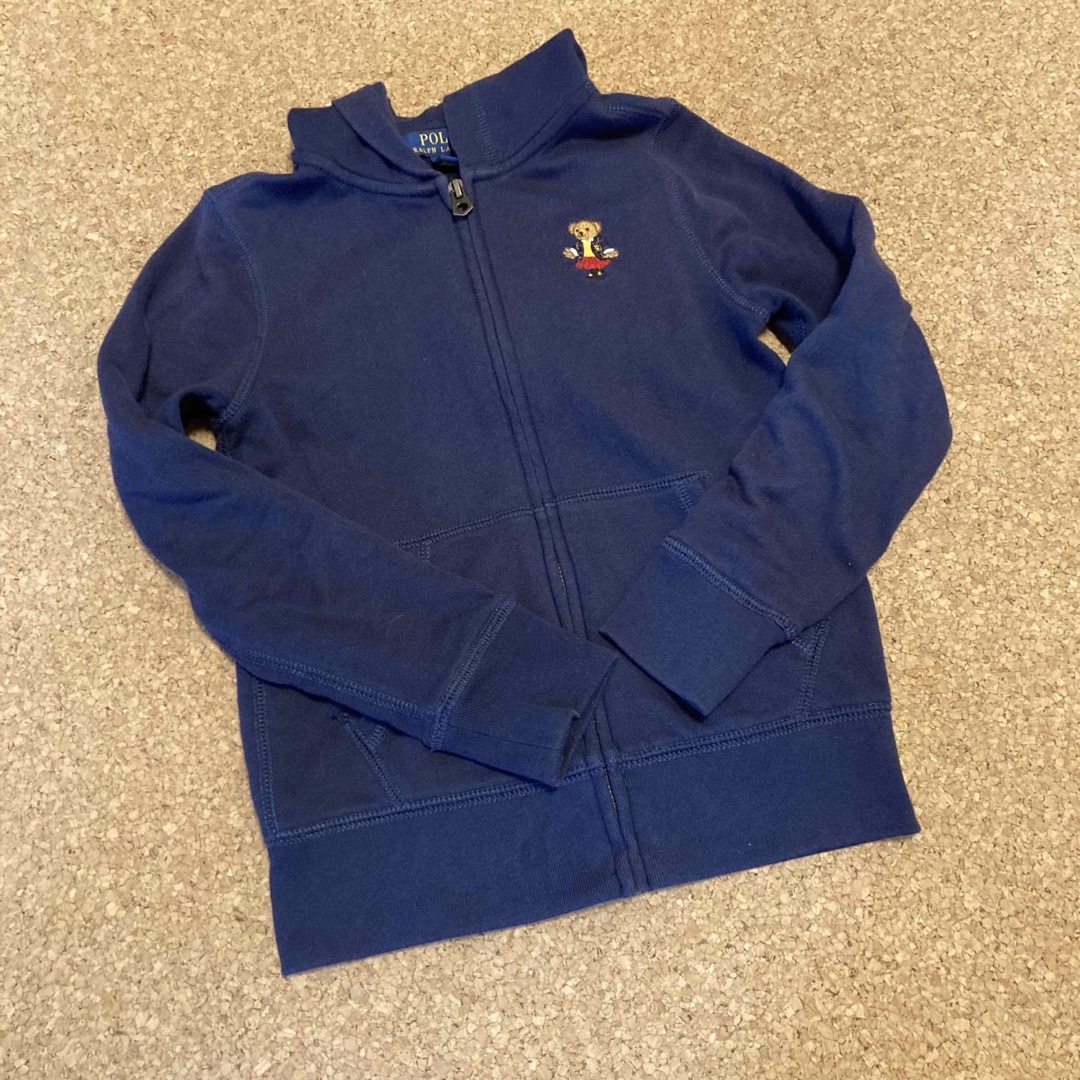 POLO RALPH LAUREN(ポロラルフローレン)のラルフローレン　ネイビーパーカー キッズ/ベビー/マタニティのキッズ服女の子用(90cm~)(ジャケット/上着)の商品写真