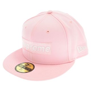 シュプリーム(Supreme)のSUPREME シュプリーム 21SS ×New Era Champions Box Logo ×ニューエラ ボックスロゴ ベースボールキャップ ピンク 7 1/2(キャップ)