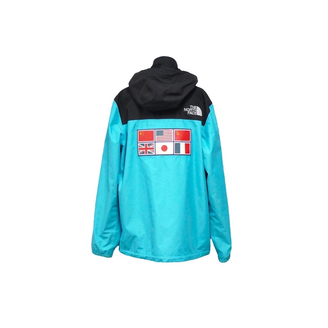 supreme North face teal コーチ