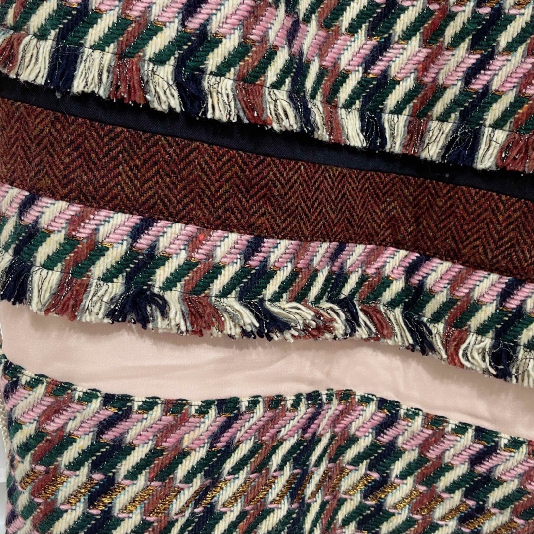 mame(マメ)のakane utsunomiya コレクション使用スペシャルなラップスカート レディースのスカート(ひざ丈スカート)の商品写真