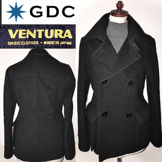 VENTURA - 新品近い美品VENTURA送料込GDC定価6万円程カシミヤ毛ピーコートジャケット