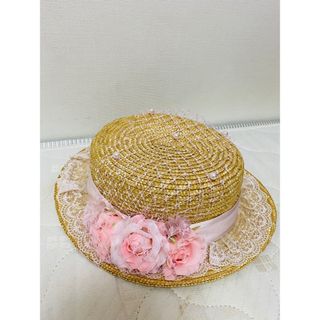 アンジェリックプリティー(Angelic Pretty)のアンジェリックプリティ　ストローハット(麦わら帽子/ストローハット)