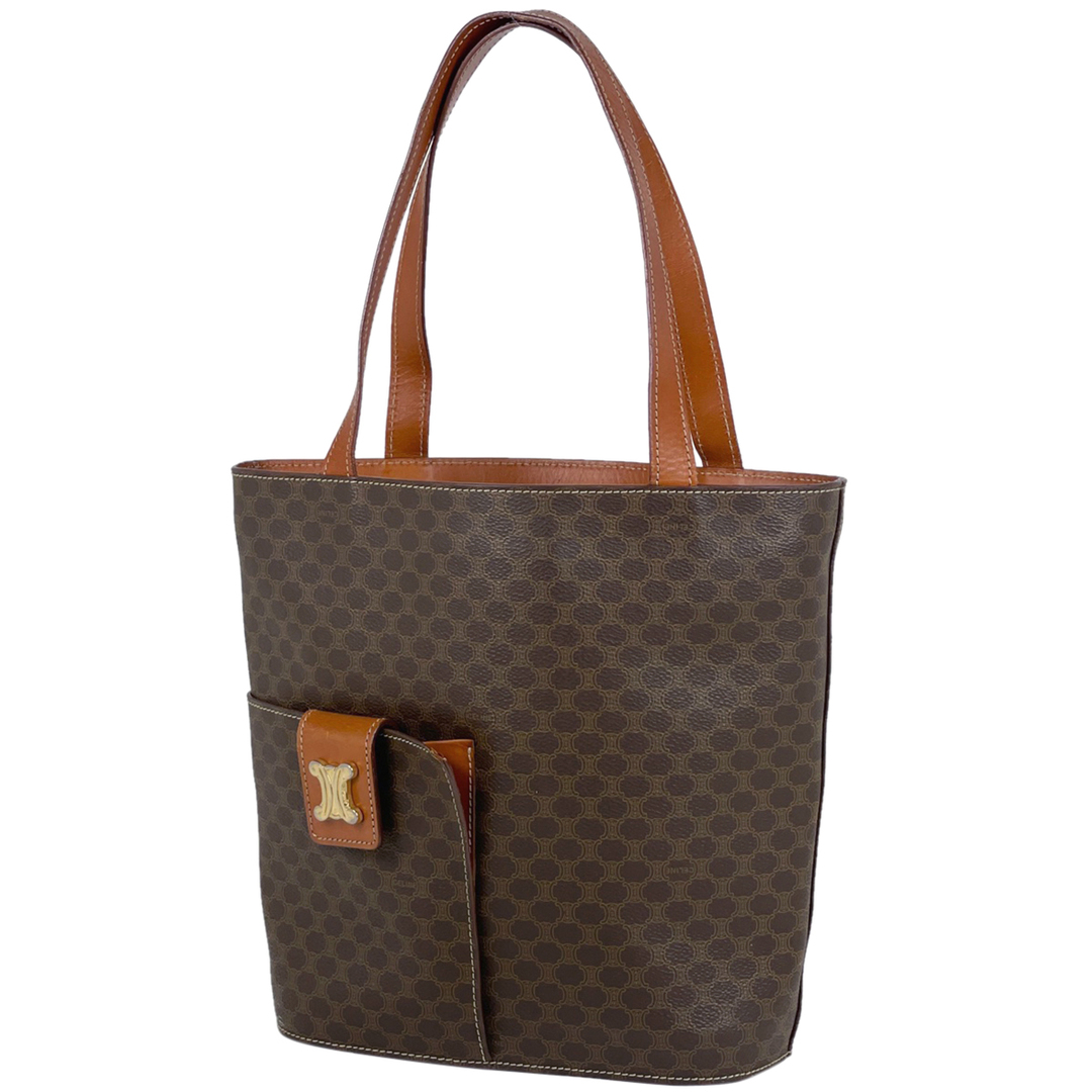 celine - セリーヌ マカダム柄 トートバッグ レディース 【中古】の