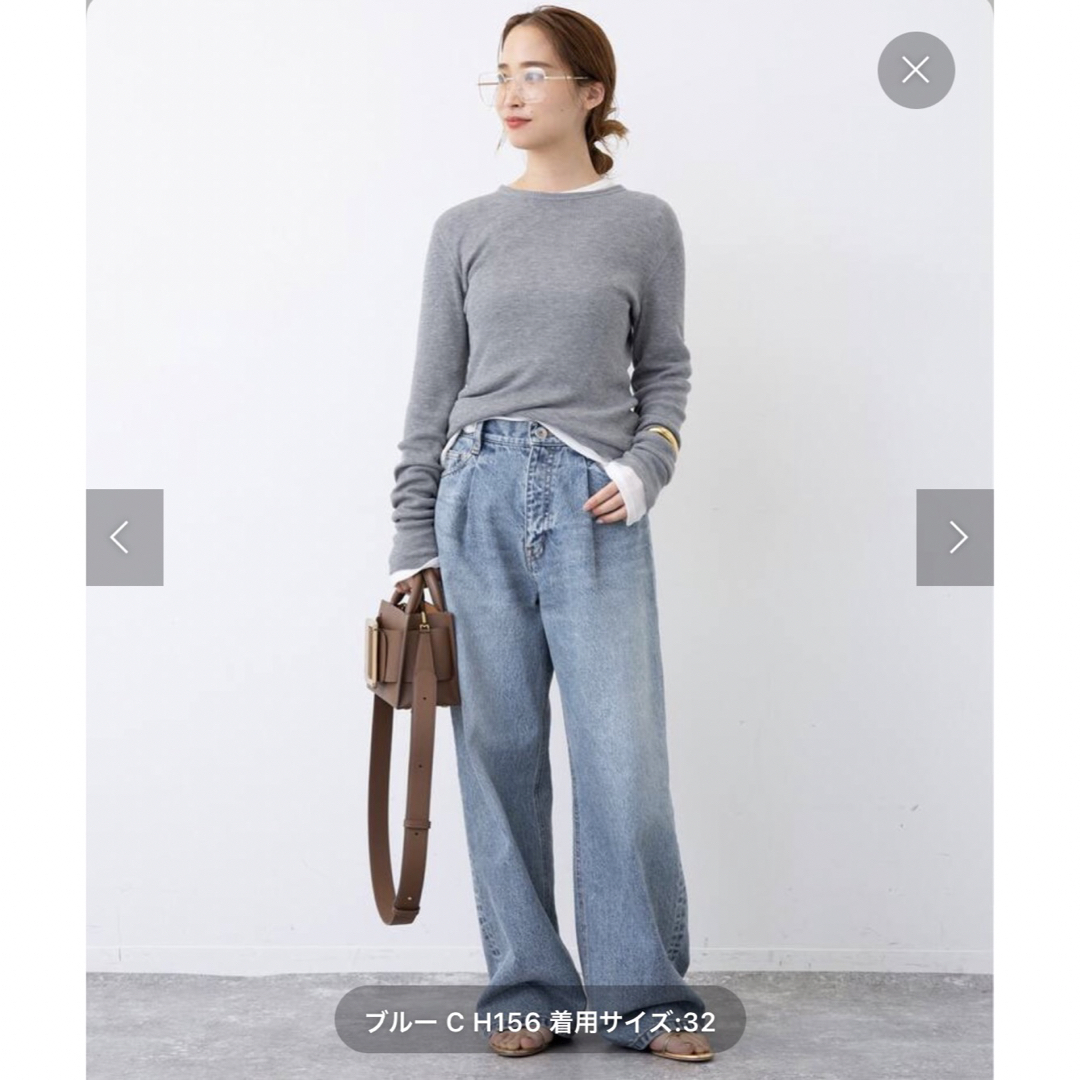 Deuxieme Classe Baggy デニム　38