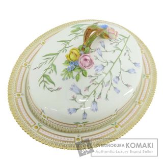 ロイヤルコペンハーゲン(ROYAL COPENHAGEN)のRoyal Copenhagen フローラ ダニカ 蓋つき 大皿 No 20/3567 オーバル 皿 陶器 レディース(食器)