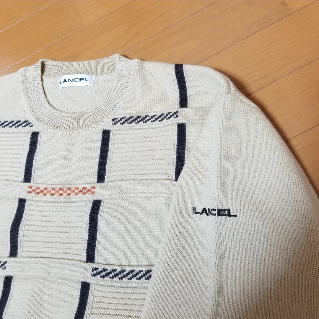 LANCEL(ランセル)のランセル　ニット　LBサイズ メンズのトップス(ニット/セーター)の商品写真