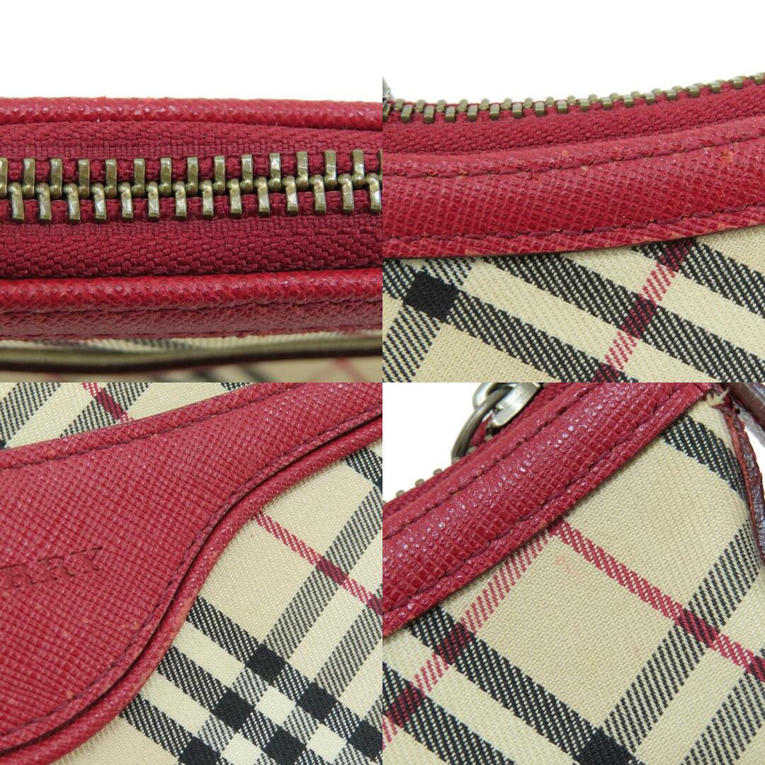 BURBERRY(バーバリー)のBURBERRY ノバチェック ショルダーバッグ キャンバス レザー レディース レディースのバッグ(ショルダーバッグ)の商品写真