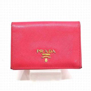 月末値下げ❗️プラダPRADA サフィアーノ ショルダー付きコインケース 名刺入れ