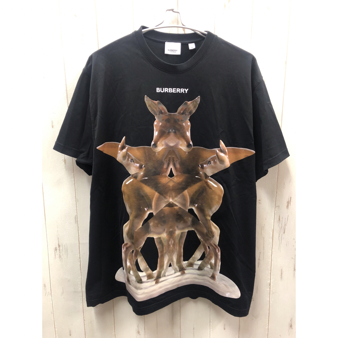 Burberry バーバリー 鹿 プリントTシャツ　バンビ