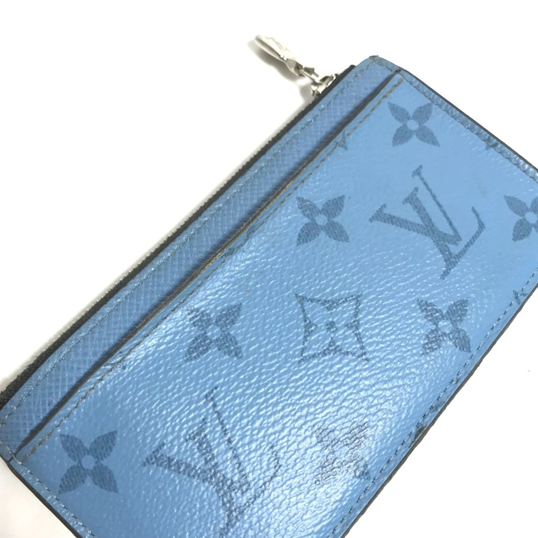 LOUIS VUITTON(ルイヴィトン)のルイヴィトン LOUIS VUITTON コインカードホルダー  M30785 タイガラマ 財布 小銭入れ フラグメントケース コインケース モノグラムキャンバス デニムブルー ブルー メンズのファッション小物(コインケース/小銭入れ)の商品写真