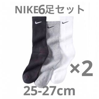 ナイキ(NIKE)のナイキ NIKE エブリデイ Everyday クルーソックス マルチ　6足(ソックス)