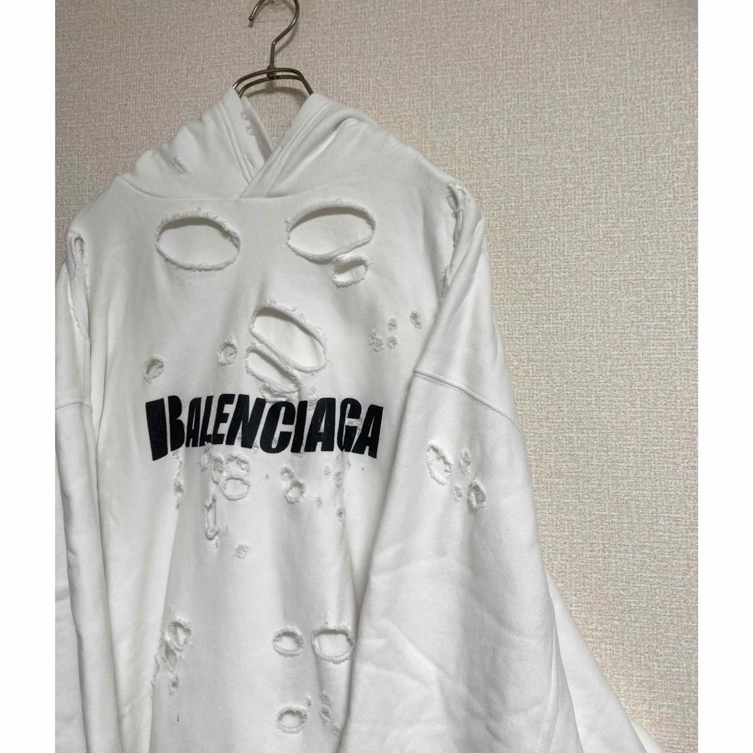 Balenciaga(バレンシアガ)のBALENCIAGA バレンシアガ 21SS デストロイパーカー 国内正規品 メンズのトップス(パーカー)の商品写真