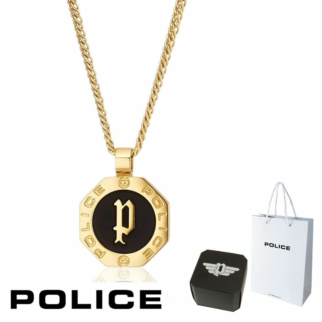 POLICE(ポリス)の新品 POLICE ポリス ネックレス GN2102509 REINGA メンズのアクセサリー(ネックレス)の商品写真