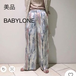 バビロン(BABYLONE)のBABYLONE  サテンパンツ(カジュアルパンツ)