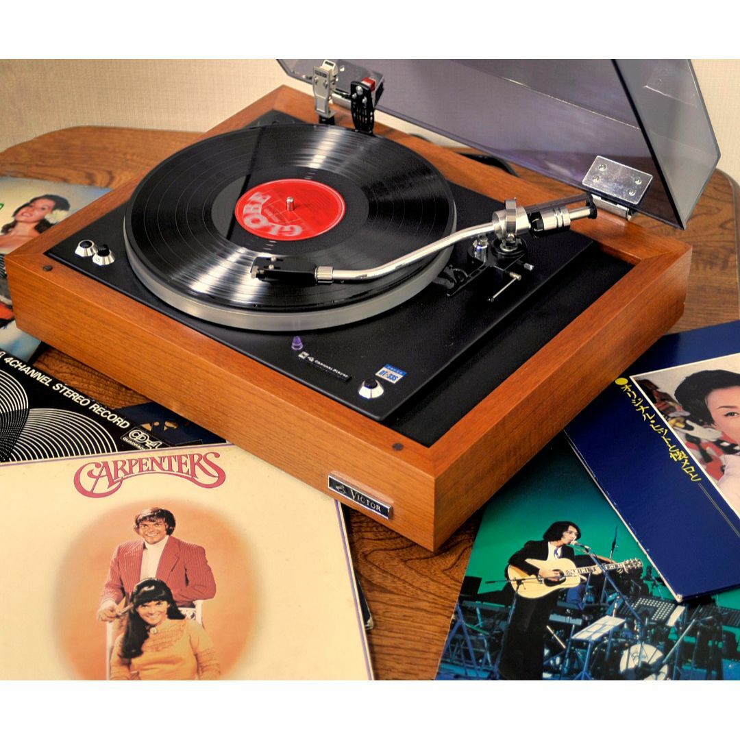 ☆レコード体験!~70年代のビクター製プレーヤー♪ ☆レコード体験!~70年代のビクター製プレーヤー♪
