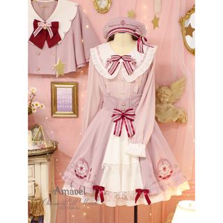 レッグウォーマーうさ耳ロリータ姫袖ワンピース amavel angelic pretty