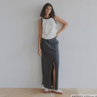 sea room lynn Waist asymmetryスリットスカート