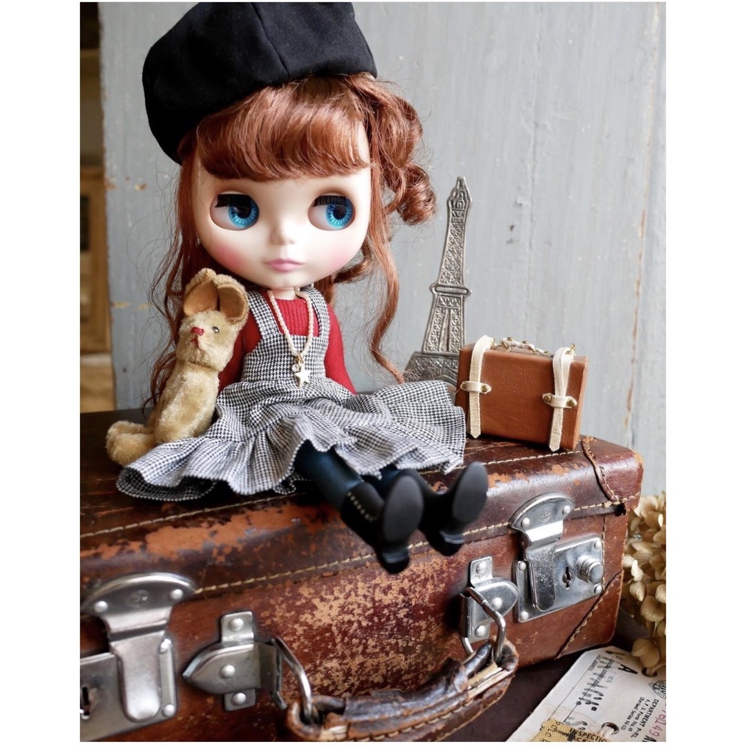ネオブライス アウトフィット ロザリンペルレ 秋らしい服セット ベレー帽も