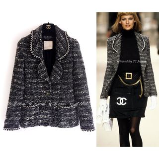 シャネル ツイードジャケットの通販 600点以上 | CHANELを買うならラクマ
