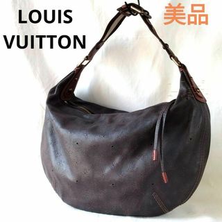 ヴィトン(LOUIS VUITTON) マヒナ バッグ（ブラウン/茶色系）の通販 33