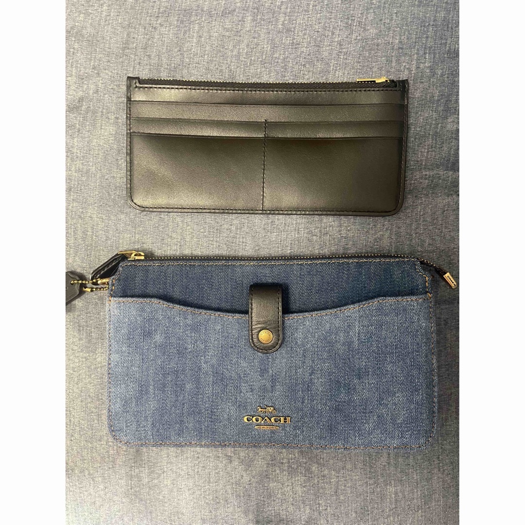 COACH - COACH♡デニムウォレットショルダー♡新品未使用の通販 by