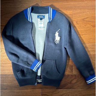 ポロラルフローレン(POLO RALPH LAUREN)のPOLO ニットスカジャン(ジャケット/上着)