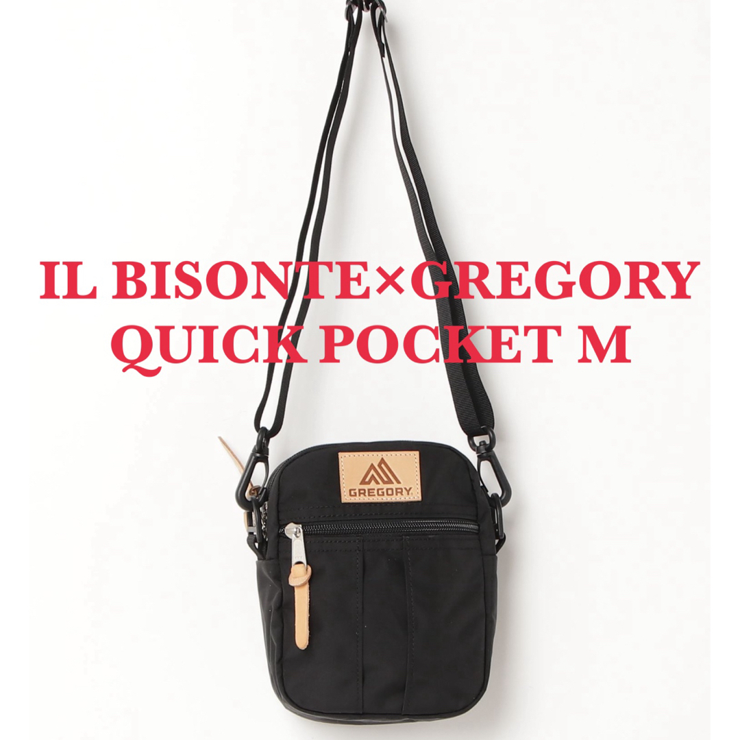 IL BISONTE(イルビゾンテ)のIL BISONTE GREGORY / QUICK POCKET M メンズのバッグ(ショルダーバッグ)の商品写真