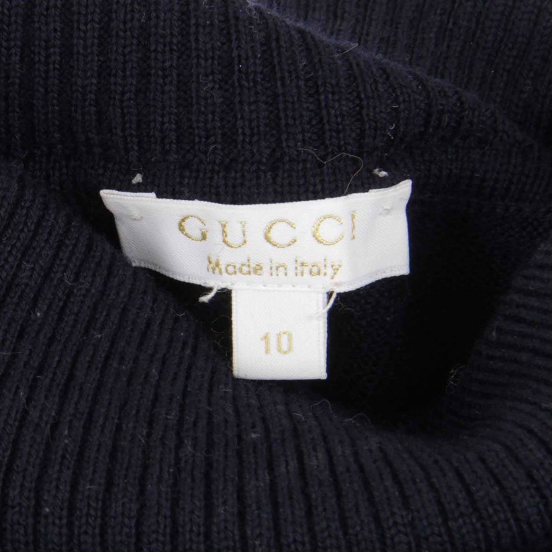 Gucci - 『USED』 GUCCI グッチ ワンピース ウール ネイビー【中古】の