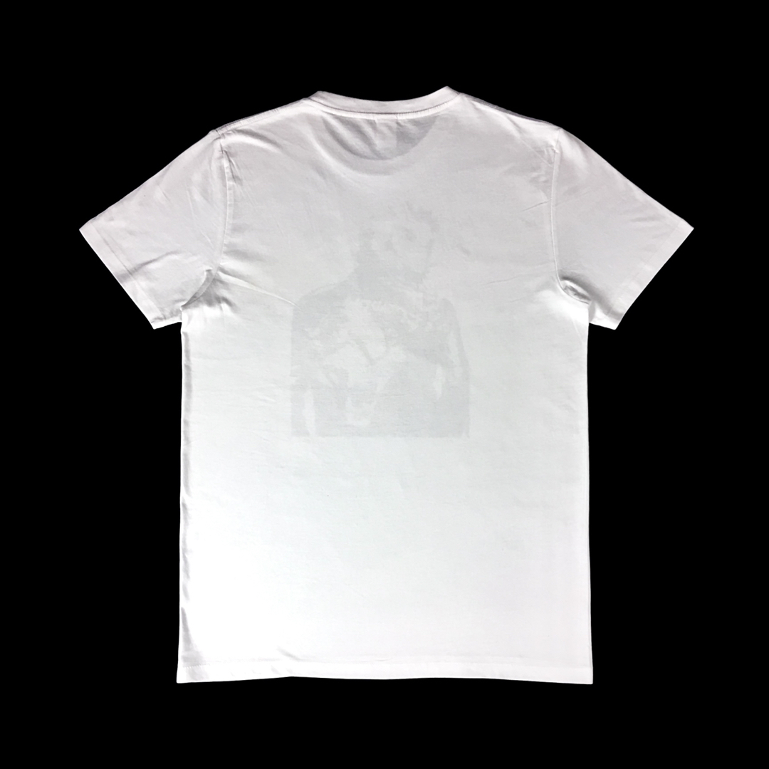 新品 ブライアンセッツァー ストレイキャッツ リーゼント革ジャン 後ろ姿Tシャツ メンズのトップス(Tシャツ/カットソー(半袖/袖なし))の商品写真
