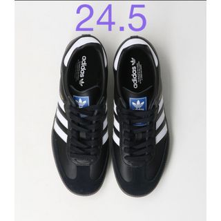 アディダス(adidas)の24.5 adidas SAMBA OG ブラック  サンバ(スニーカー)