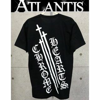 CHROME HEARTS×Marina Abramovic 2023AW S/S Tee クロムハーツ×マリーナ・アブラヒモヴィッチ ショートスリーブTシャツ 半袖カットソー バックスクロール プリント ブラック サイズL【230925】【新古品】【me04】