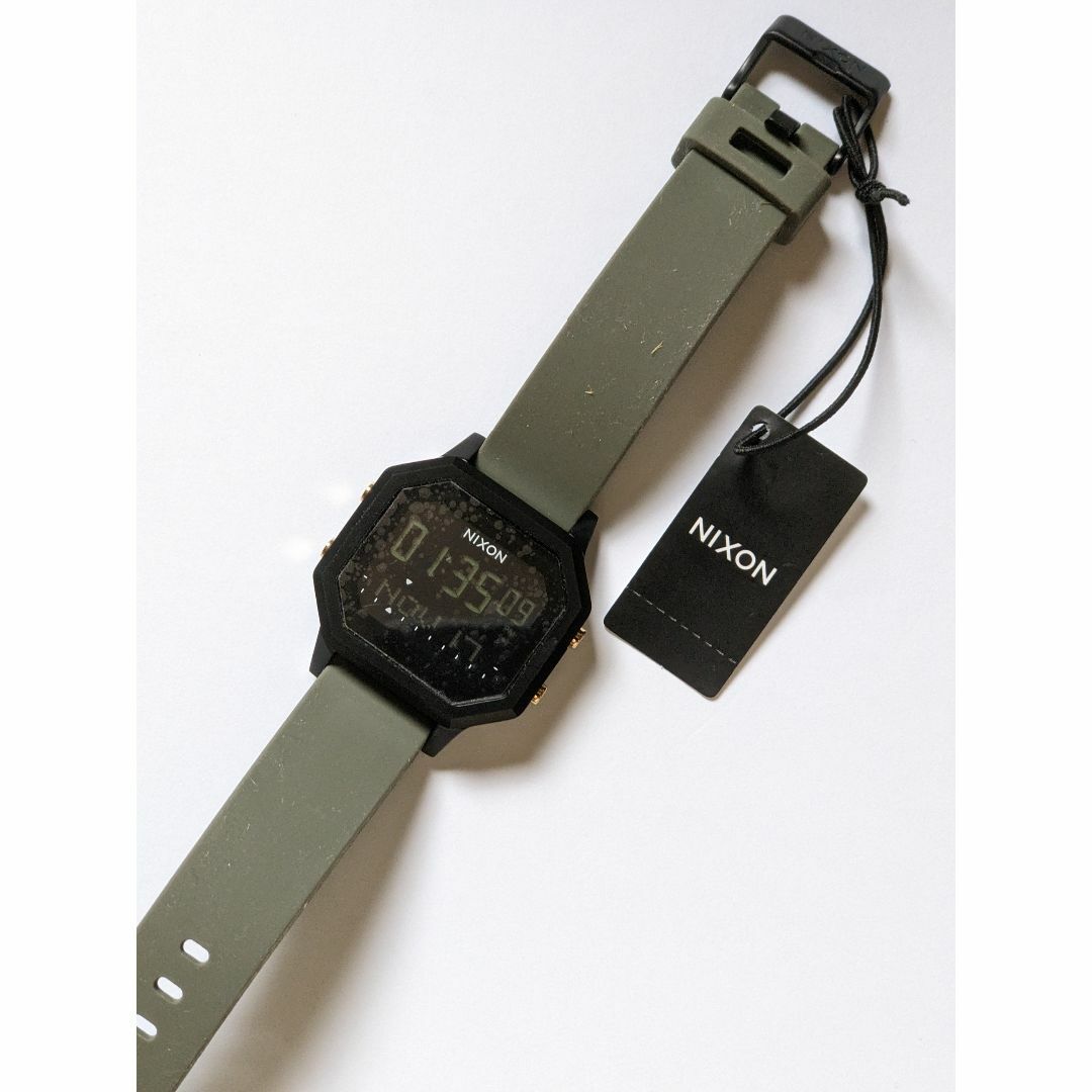 NIXON(ニクソン)のNIXON / ニクソン サイレン SS Black / Fatigue 新品 メンズの時計(腕時計(デジタル))の商品写真