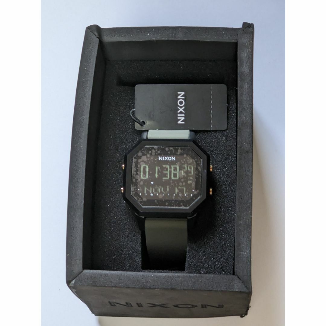 NIXON(ニクソン)のNIXON / ニクソン サイレン SS Black / Fatigue 新品 メンズの時計(腕時計(デジタル))の商品写真