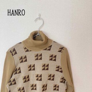 ハンロ(HANRO)のHANRO ハンロ　タートルネック　セーター　S(ニット/セーター)