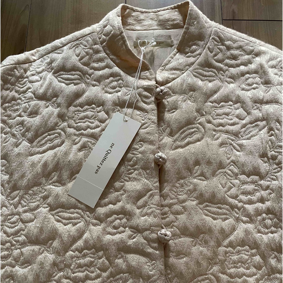 ne Quittez pas - Paisley Jqd Quilted Jacketの通販 by umi|ヌキテパ