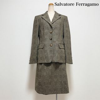 サルヴァトーレフェラガモ(Salvatore Ferragamo)のSalvatore Ferragamo スーツ イタリア製 お仕事 セレモニー(スーツ)