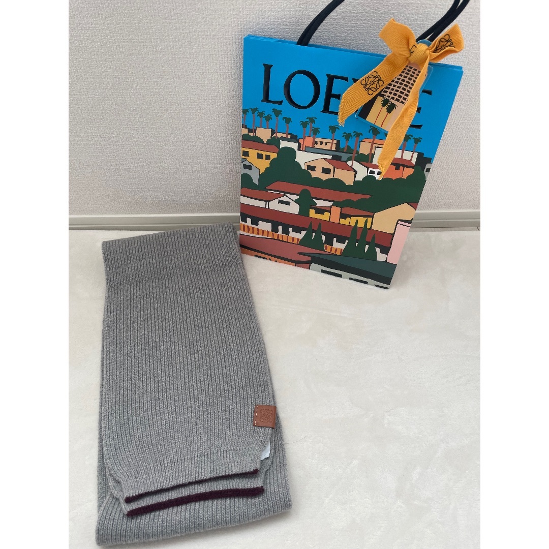 LOEWE(ロエベ)のロエベ　ウール　マフラー　超美品 レディースのファッション小物(マフラー/ショール)の商品写真