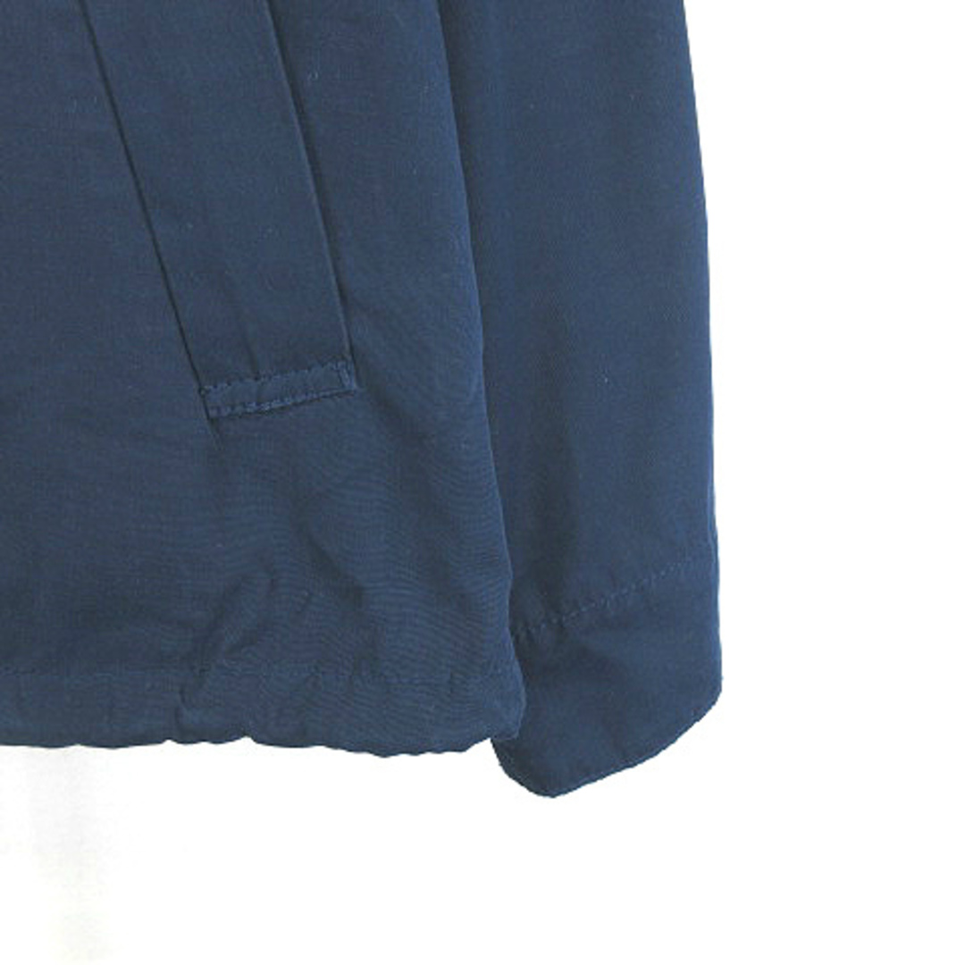 MUJI (無印良品)(ムジルシリョウヒン)の無印良品 良品計画 マウンテンパーカー フード付き ブルゾンジャケット 紺 S レディースのジャケット/アウター(その他)の商品写真
