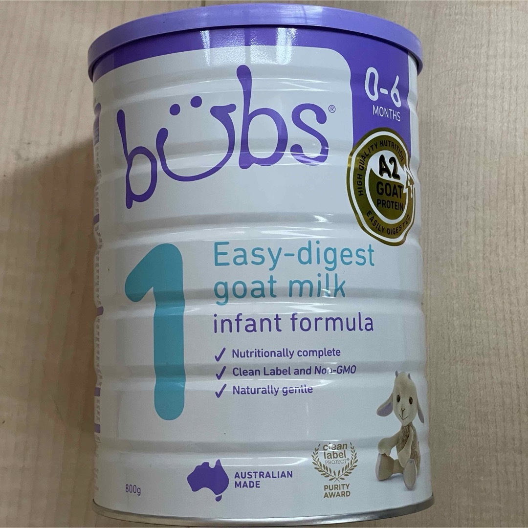 bubsバブズ ヤギやぎの粉ミルク ステップ3(1歳〜3歳頃) 800g ×2缶 - ミルク bubsバブズ ヤギやぎの粉ミルク ステップ3(1歳〜3歳頃) 800g ×2缶 - ミルク
