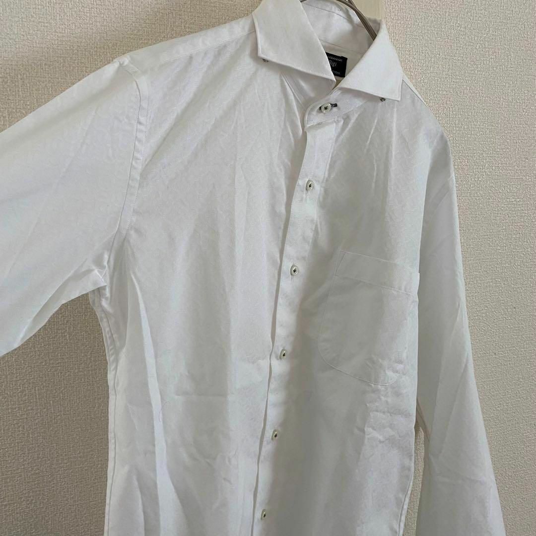 MEN'S BIGI(メンズビギ)のMEN’SBIGI （メンズビギ） 柄ジャージワイシャツ　SSサイズ メンズのトップス(シャツ)の商品写真