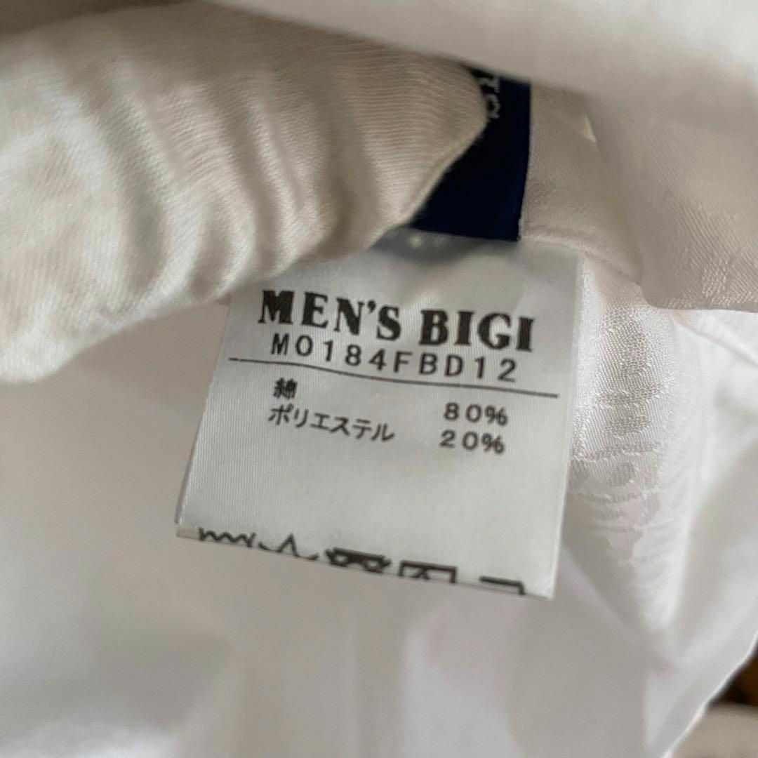 MEN'S BIGI(メンズビギ)のMEN’SBIGI （メンズビギ） 柄ジャージワイシャツ　SSサイズ メンズのトップス(シャツ)の商品写真