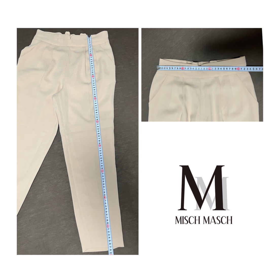 MISCH MASCH(ミッシュマッシュ)のMISCH MASCH ミッシュマッシュ  カジュアルパンツ　ベージュ  レディースのパンツ(クロップドパンツ)の商品写真