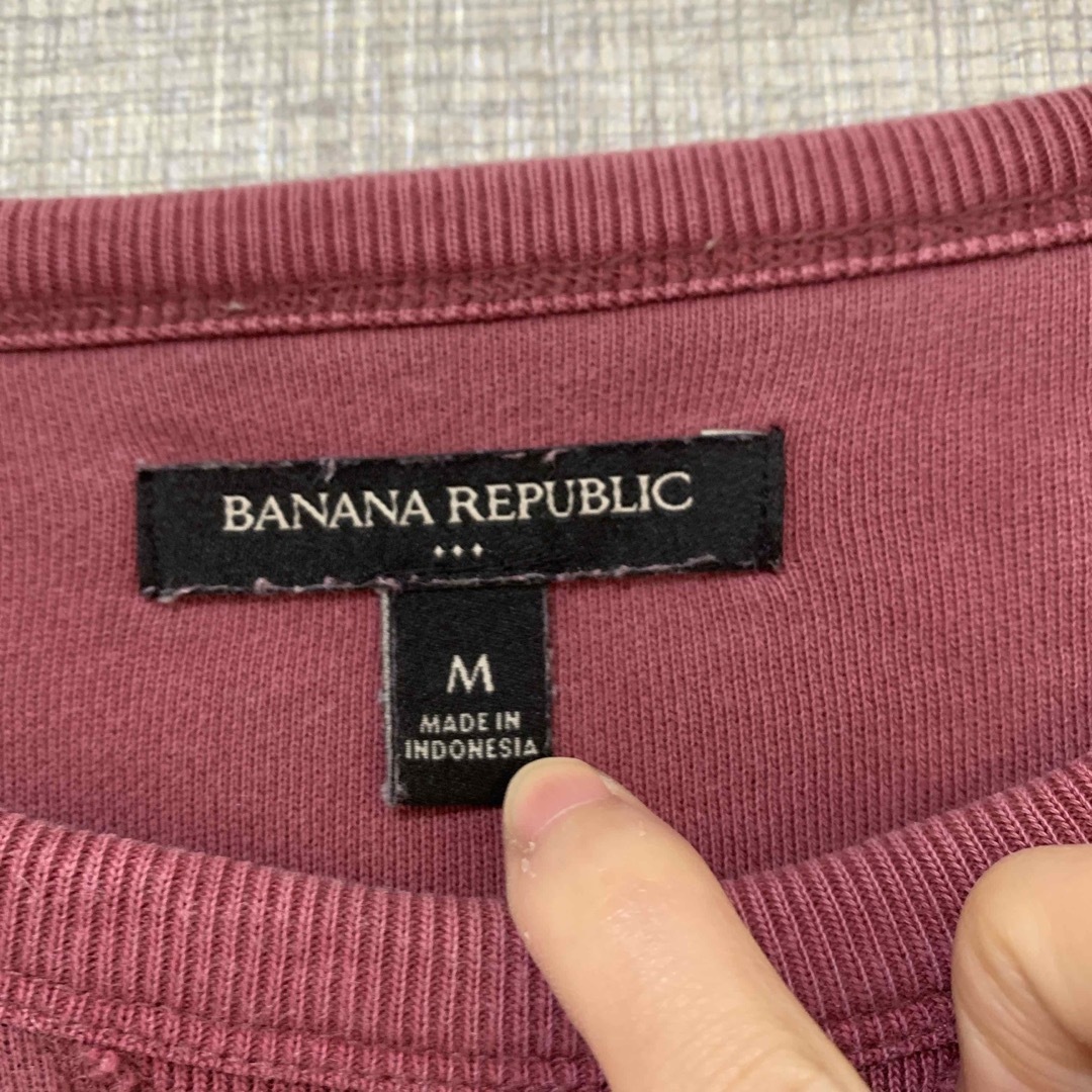 Banana Republic(バナナリパブリック)のバナナリパブリック　00s アメリカ古着　アメリカ輸入　スウェット　古着 メンズのトップス(スウェット)の商品写真