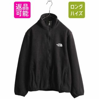 ザノースフェイス(THE NORTH FACE)のノースフェイス フルジップ フリース ジャケット XS 黒 アウトドア ブルゾン(ブルゾン)