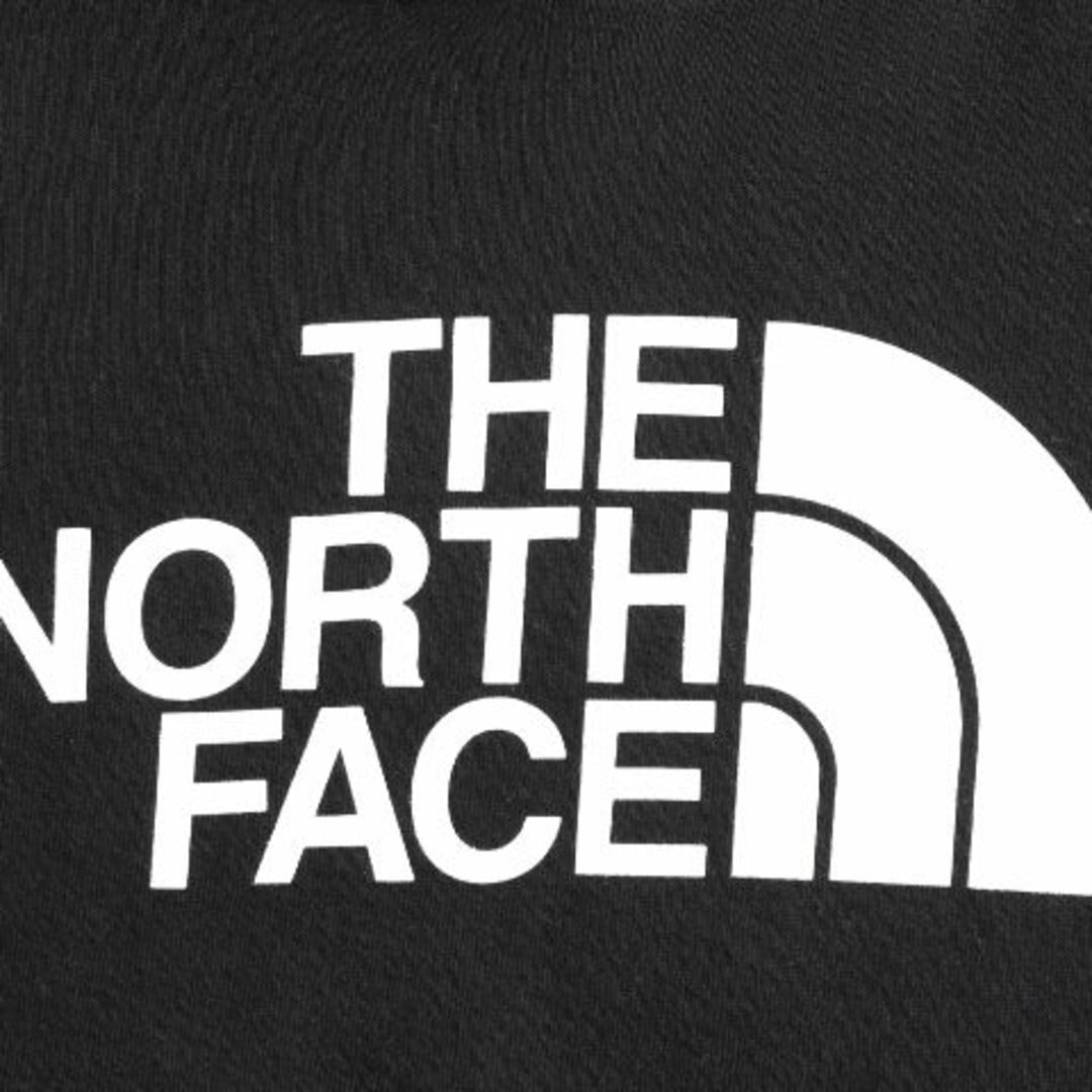 THE NORTH FACE(ザノースフェイス)のノースフェイス プリント スウェット フード パーカー レディース S 黒 レディースのトップス(パーカー)の商品写真